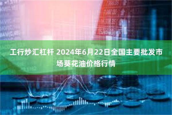 工行炒汇杠杆 2024年6月22日全国主要批发市场葵花油价格行情